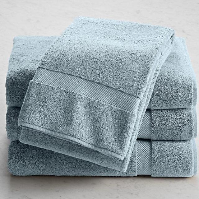 802-Gram Turkish Bath Towel (Cerulean Blue)