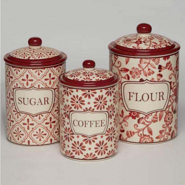 Set of 3 Shana Canisters
