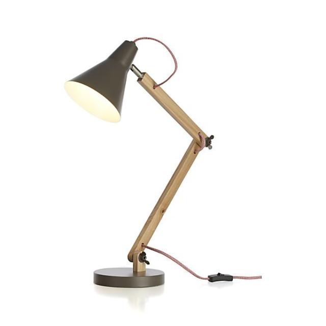 Rex Grey Desk Lamp