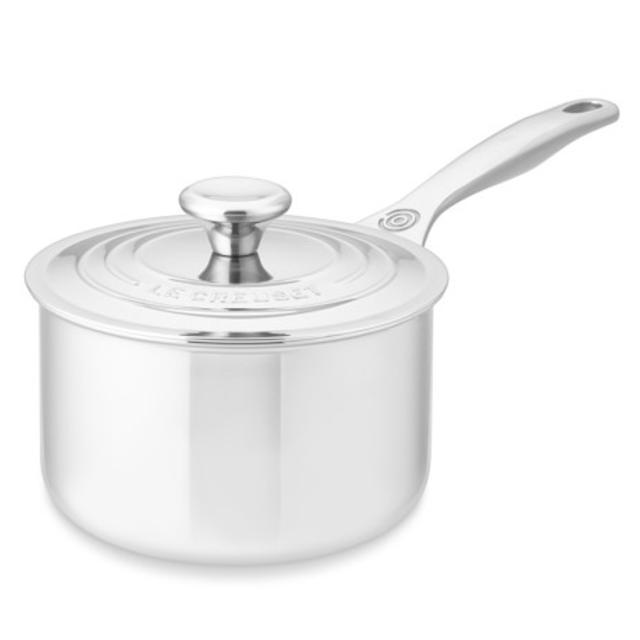 Le Creuset Stainless-Steel Saucepan