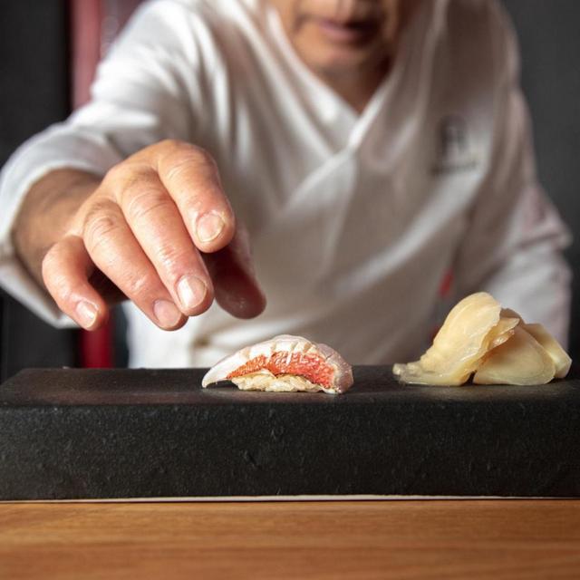 Sushi Omakase in Japan