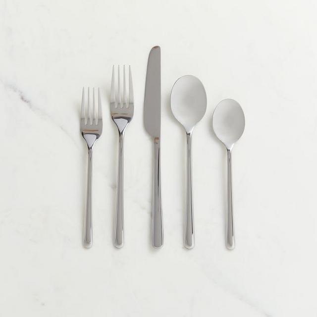 West Elm Addison Mirrored Stainless Steel Flatware Sets