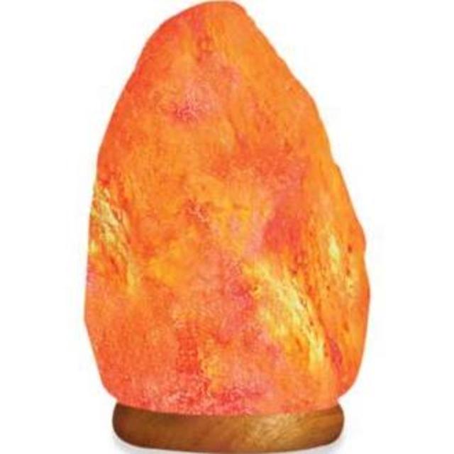 Himalayan Glow Large Ionic Natural Salt Crystal Lamp Orange/yellow
