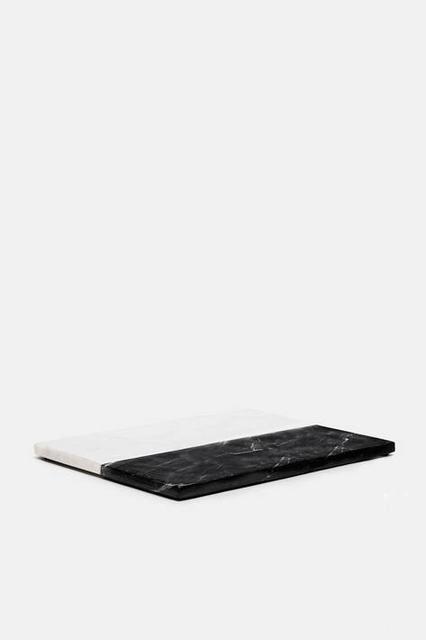 White and Black Large Colorblocked Board
