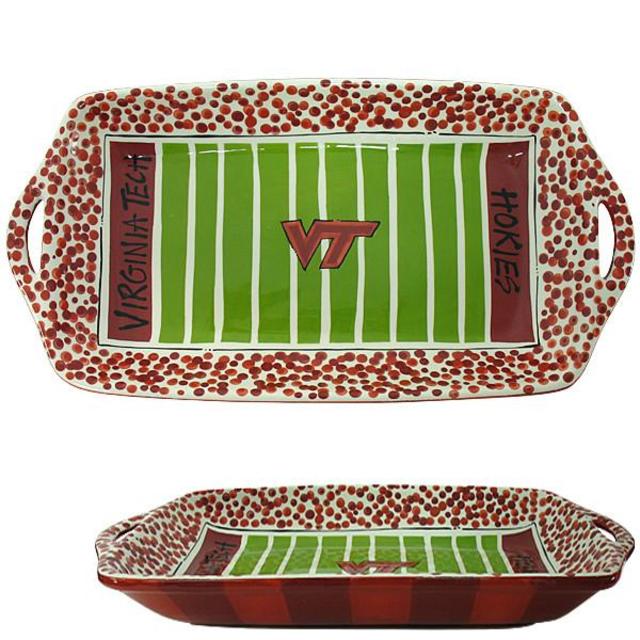 Virginia Tech Ceramic Stadium Platter