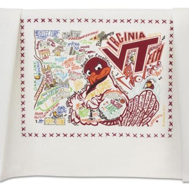 Collegiate Landmarks Dish Towel