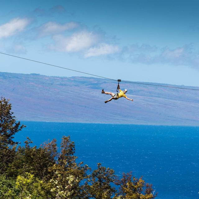 Ziplining at Ka'anapali