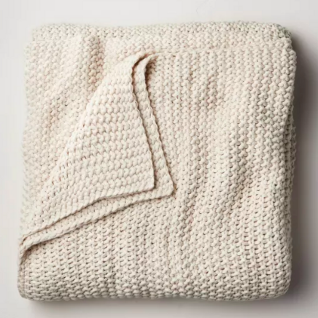 Chunky Knit Bed Blanket - Casaluna™