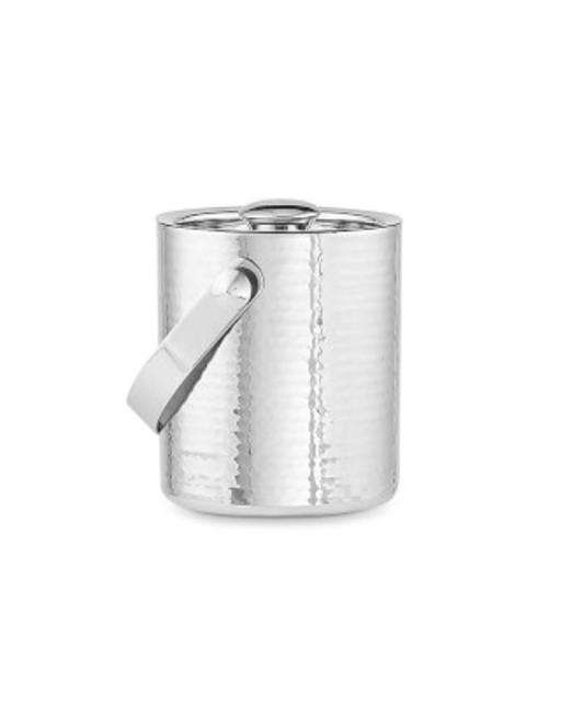Williams-Sonoma Hammered Stainless-Steel Ice Bucket