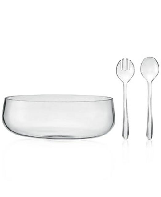 Macy's - The Cellar Glass Serveware Salad Bowl Set