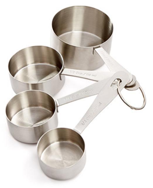 Macy's - Martha Stewart Collection Stainless Steel Measuring Cups