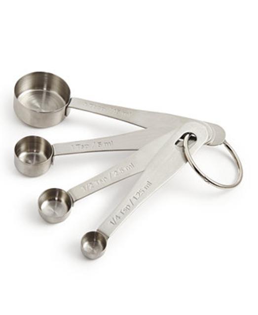 Macy's - Martha Stewart Collection Stainless Steel Measuring Spoons