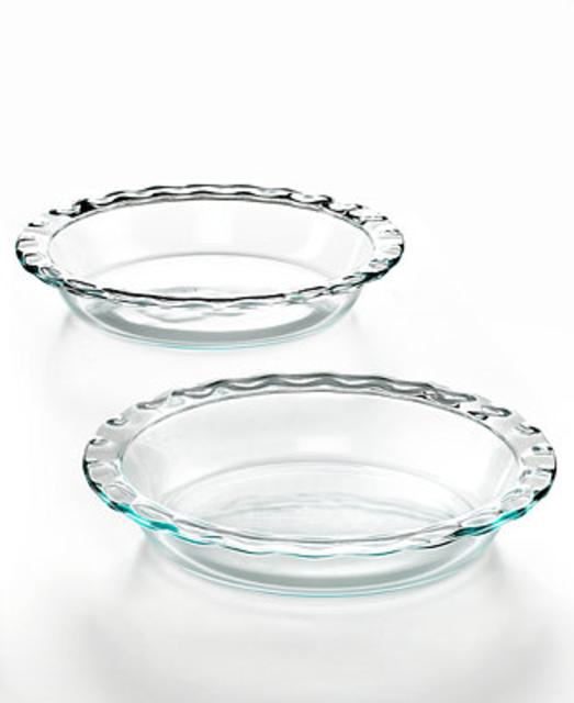 Macy's - Pyrex 9.5" Pie Plates, Set of 2