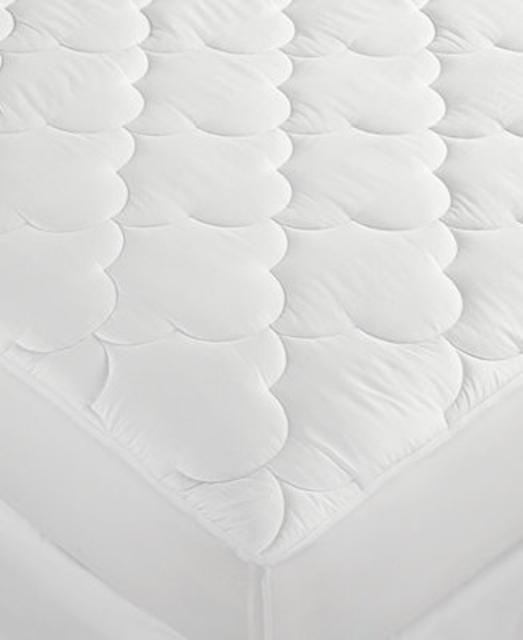 Macy's - Charter Club Premium Comfort Level 1 Full Mattress Pad, Down Alternative Hypoallergenic Fill, 300 Thread Count 100% Cotton Cover