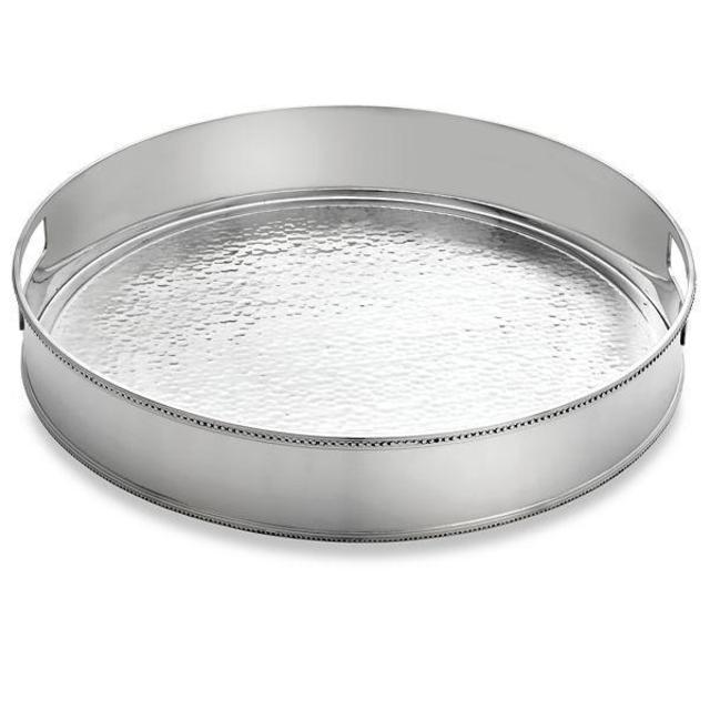 Heritage Collection Hammered Round Tray- LV Harkness & Company