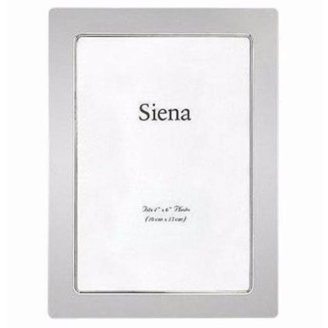 Tizo Designs Siena Flat 4x6 Silverplate Frame - LV Harkness & Company