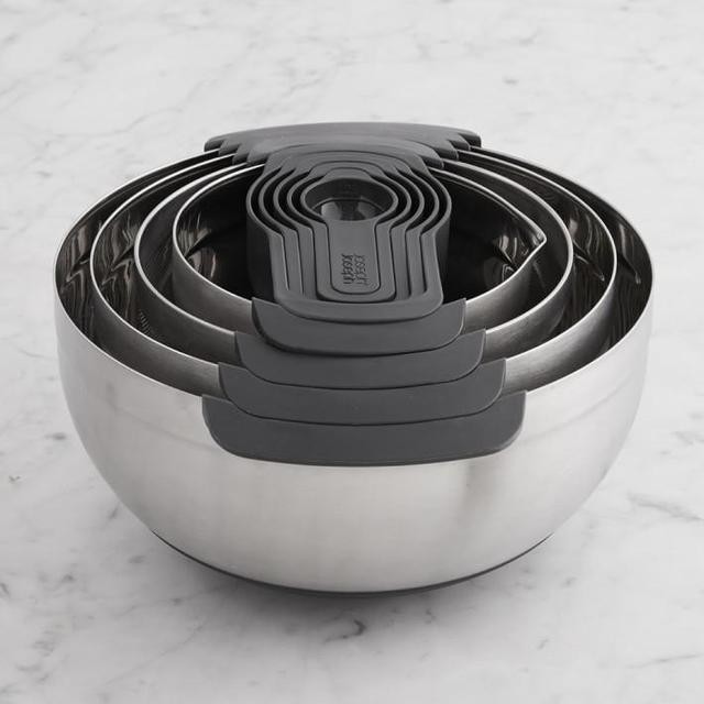 Joseph Joseph Stainless Nesting Bowls and Measuring Cups-  LV Harkness & Company