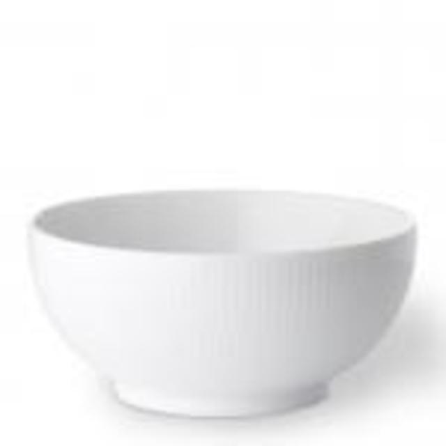 Royal Copenhagen White Fluted Bowl, 3 cups - LV Harkness & Company