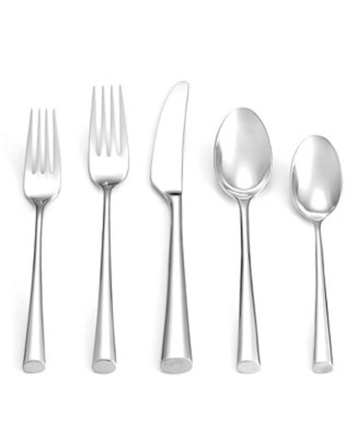 Macy's - Dansk 18/10 Flatware, Bistro Cafe 5-Piece Place Setting