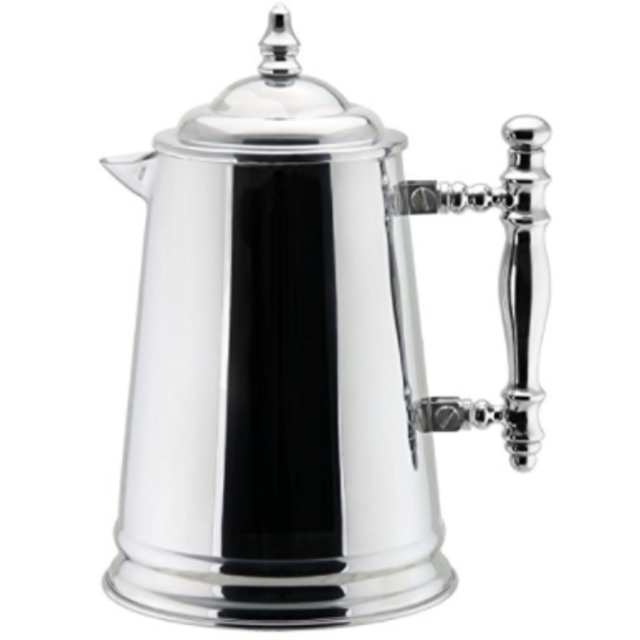 Francois et Mimi Vintage Double Wall French Coffee Press, 34-Ounce, Stainless Steel