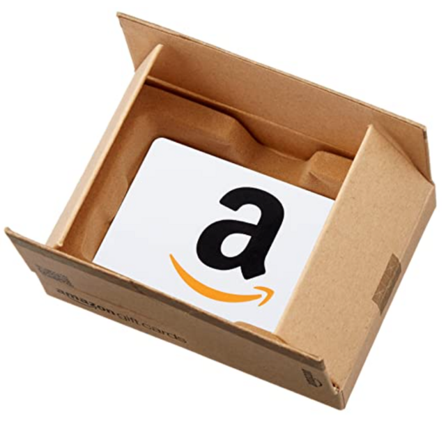 Amazon Gift Card (any amount)