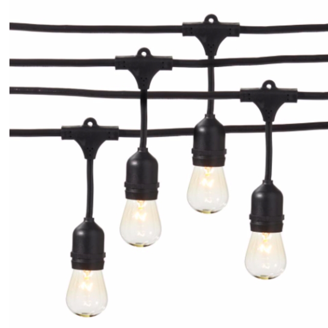 HB 24-Socket 48 ft. Incandescent String Light