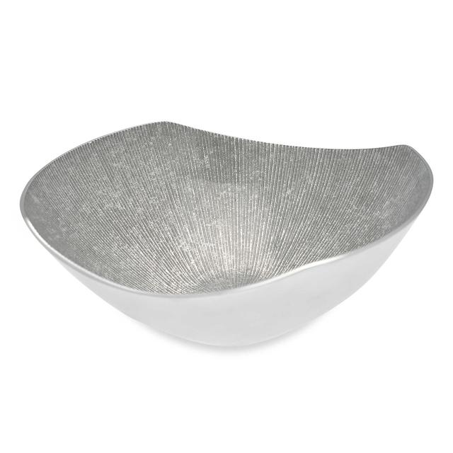 Simplydesignz Bodoni 12-Inch Bowl in Silver