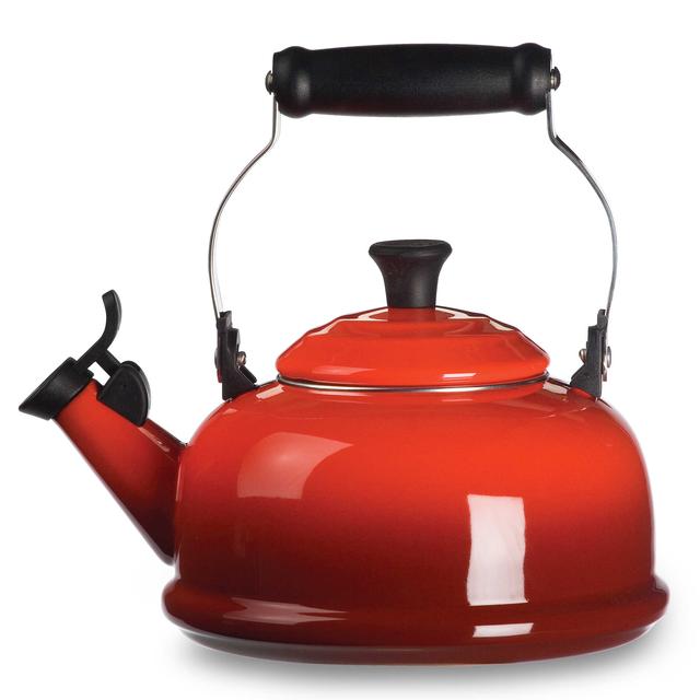 Le Creuset® 1.8-Quart Whistling Tea Kettle in Red