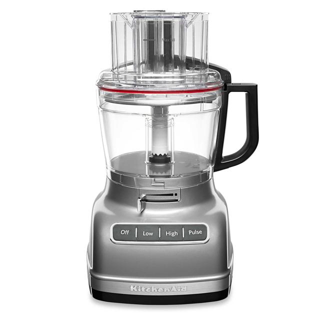 KitchenAid 11-Cup Food Processor in Silver