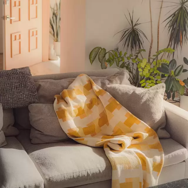 Happy Habitat Citrine Blanket