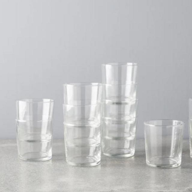 Stackable Bodega Glasses - 12.5 oz (Set of 12)