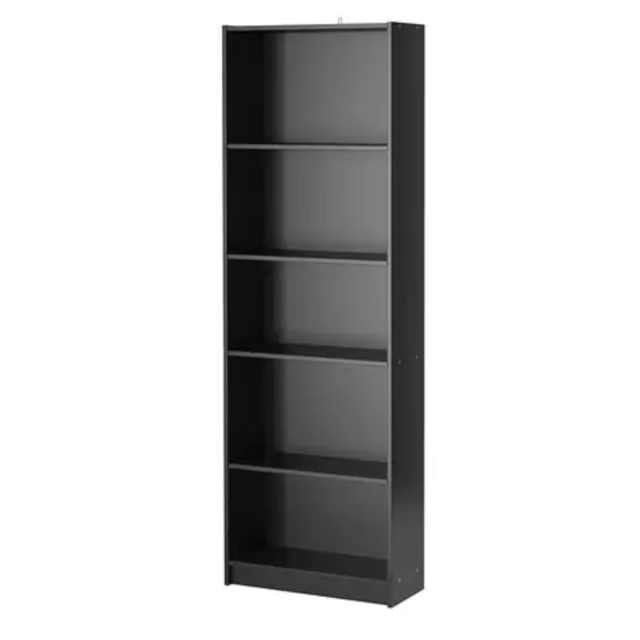 FINNBY Bookcase, black