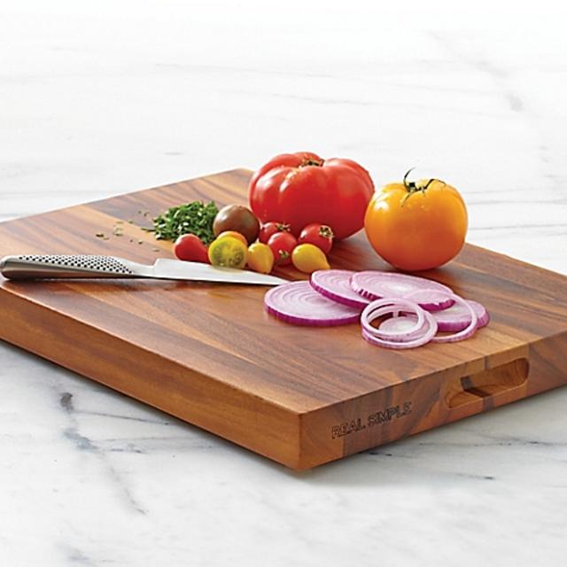 Real Simple® Acacia Wood Chopping Board