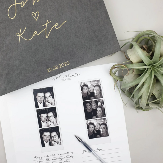 Personalized Photobooth Guestbook