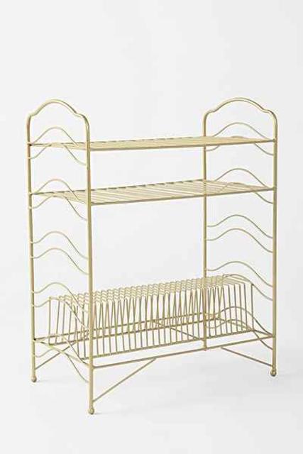 Vinyl Record Storage Shelf