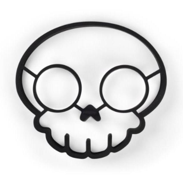 Fred and Friends FUNNY SIDE UP Egg Ring, Skull