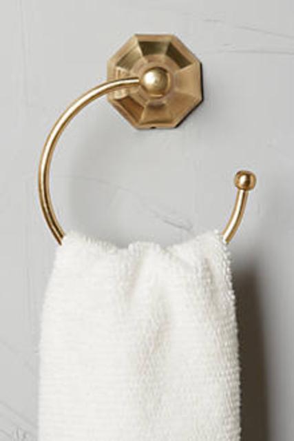 Brass Circlet Towel Ring