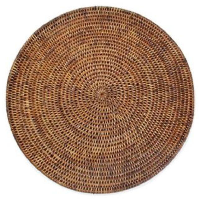 Matahari 15" Rattan Round Placemat