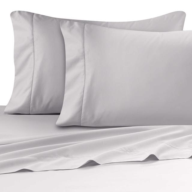 Wamsutta® Ultra Soft Sateen 525-Thread-Count King Pillowcase Pair in Silver