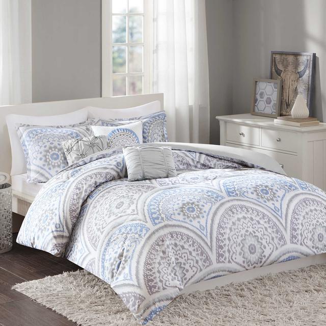 Regency Heights Matti King Duvet Cover Set in Blue