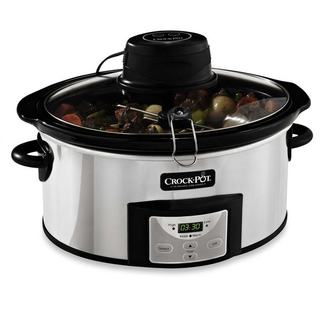 Crock-Pot® 6-Quart Digital Slow Cooker with iStir™ Automatic Stirring System