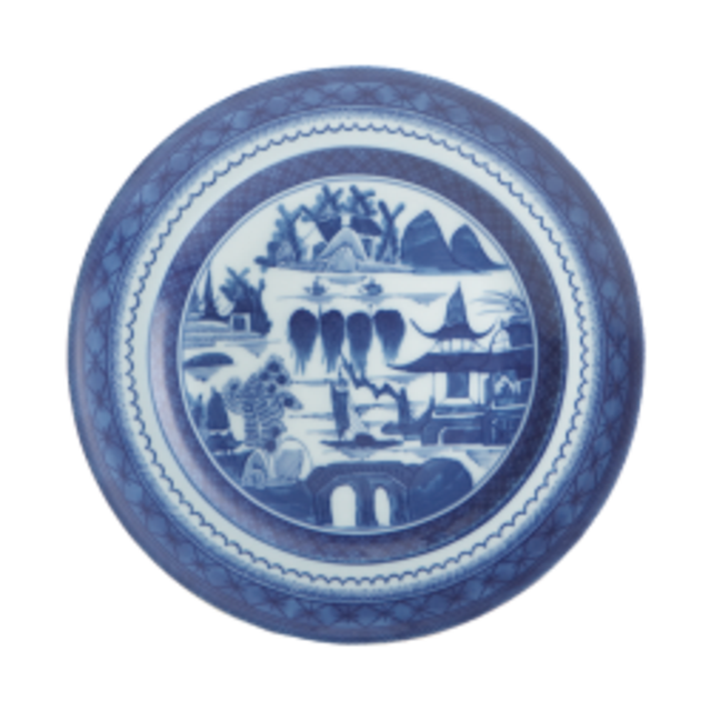 MOTTAHEDEH BLUE CANTON SALAD PLATE