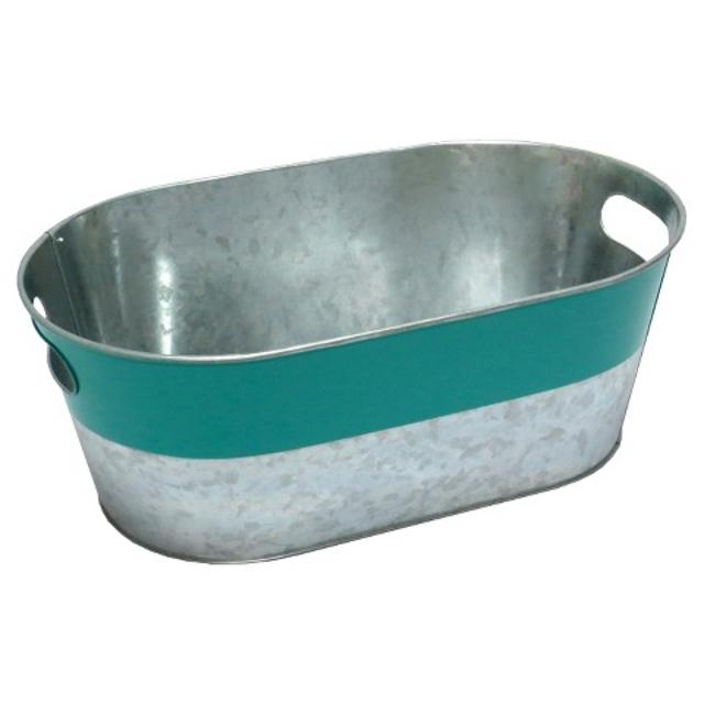Summer Oval Beverage Tub - Teal 