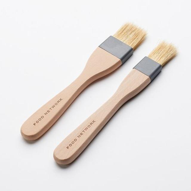 Food Network™ 2-pc. Wood Pastry Brush Set
