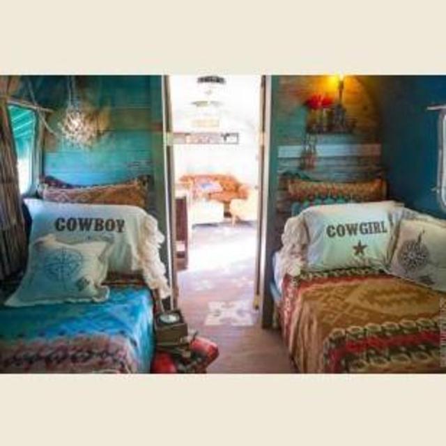 cowboy and cowgirl pillow shams