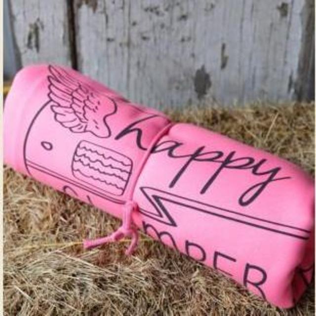 happy glamper sweatshirt blanket