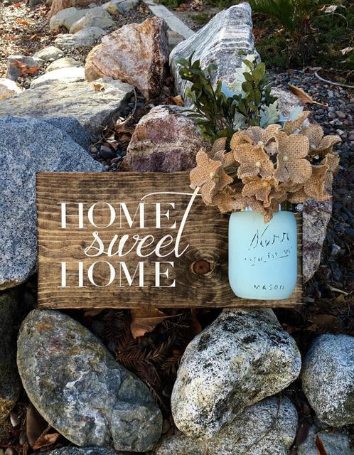 Home Sweet Home Sign