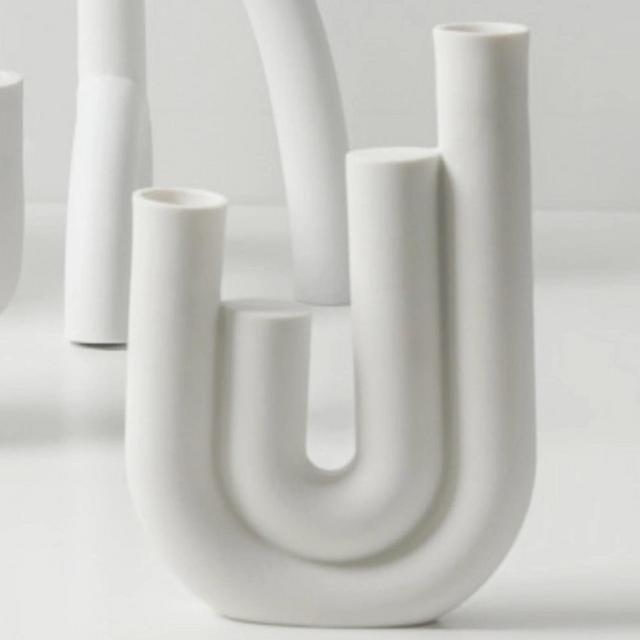Modern Ceramic Candlestick Holder • Style A