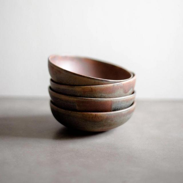 Rust Stoneware Matte Mini Bowl