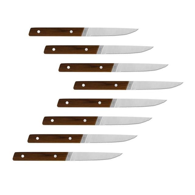 Steak Knives • 8 pc / Walnut